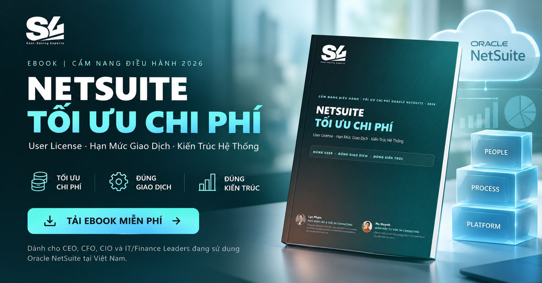 Chi phí NetSuite tăng? Hãy kiểm tra 3 điểm này