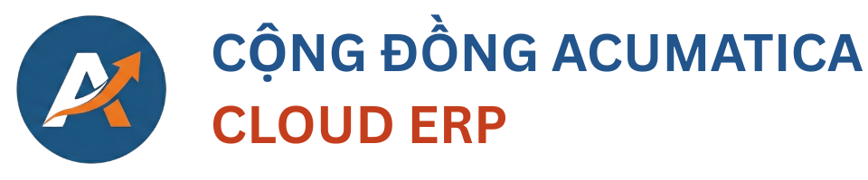 AcuERP - Cộng đồng Acumatica Cloud ERP Việt Nam
